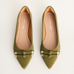 Sapatilha BIco Fino Nobuck - VERDE OLIVE