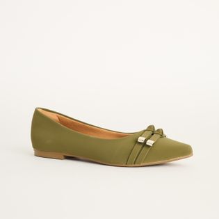 Sapatilha BIco Fino Nobuck - VERDE OLIVE