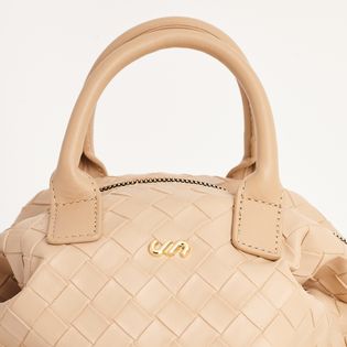 Bolsa Couro Mini Tressê - FENDI