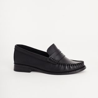 Mocassim em Couro Floater - PRETA