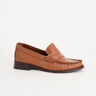 Mocassim em Couro Floater - CAMEL