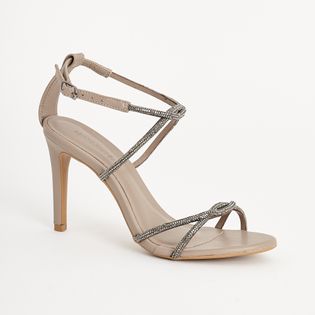 Sandália Alta Luz - CINZA DESERTO/ONIX