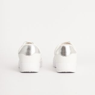 Basic Tenis - BRANCO/PRATEADO