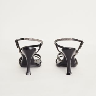 Sandalia Alta Tiras Classic - PRETO/ONIX