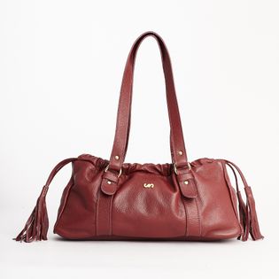 Bolsa style com franja - AMEIXA