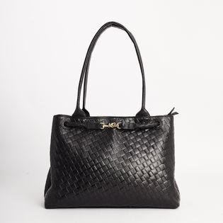Bolsa elegance com fivela - PRETA
