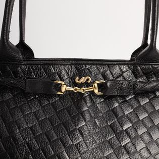 Bolsa elegance com fivela - PRETA