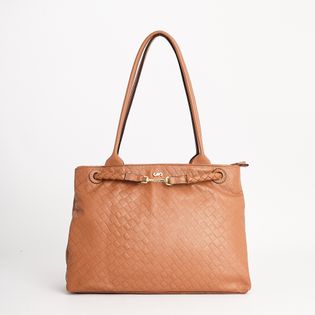 Bolsa elegance com fivela - CAMEL