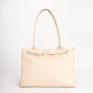 Bolsa elegance com fivela - MILK