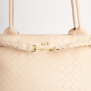 Bolsa elegance com fivela - MILK
