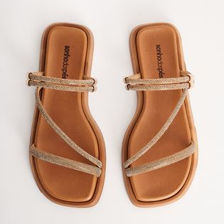 Papete Glow Brilho - CAMEL/DOURADO