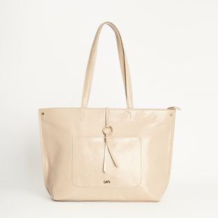 Bolsa grande com argola - MILK
