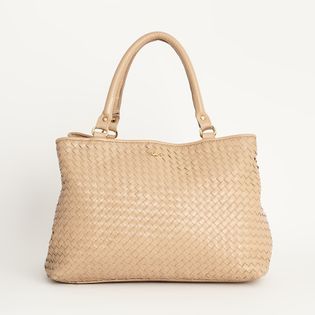 Bolsa de couro Tresse grande - FENDI