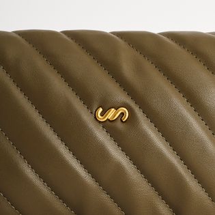 Bolsa pequena com detalhe na alça - VERDE MILITAR