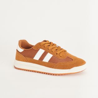 Tenis Camurça Urban - CAMEL/OFF WHITE