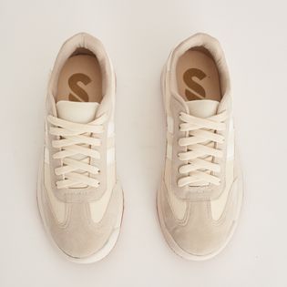 Tenis Camurça Urban - GELO/OFF WHITE