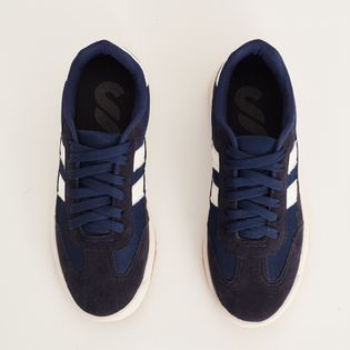 Tenis Camurça Urban - AZUL MARINHO/OFF WHITE