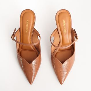 Scarpin elegance salto fino - CAMEL