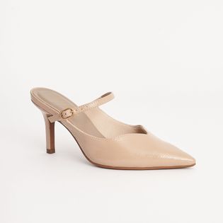 Scarpin elegance salto fino - CINZA DESERTO