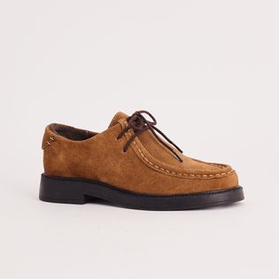 Mocassim Couro Camurça Fronteira - FENDI