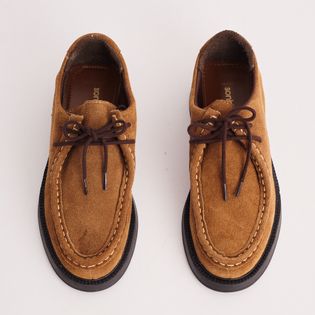 Mocassim Couro Camurça Fronteira - FENDI