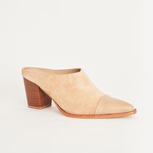 Mule Camurça Savana - FENDI