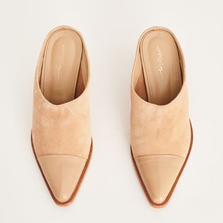 Mule Camurça Savana - FENDI