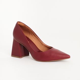 Scarpin Salto Bloco - AMEIXA
