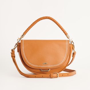 Bolsa Meia Lua Chic - CAMEL