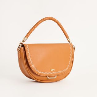 Bolsa Meia Lua Chic - CAMEL