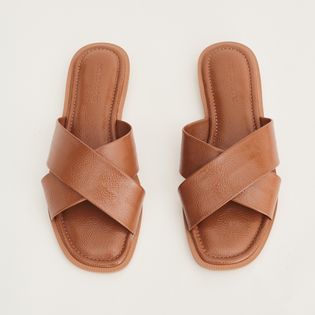 Rasteira Verniz - CAMEL