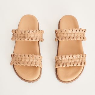 Papete Couro Franzida - FENDI