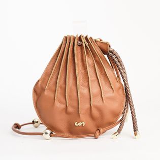 Bolsa Couro Style - CAMEL/BRONZE
