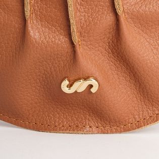 Bolsa Couro Style - CAMEL/BRONZE
