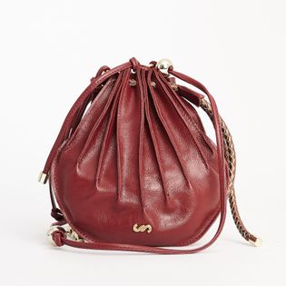 Bolsa Couro Style - AMEIXA/BRONZE