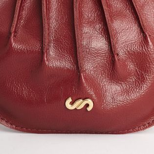 Bolsa Couro Style - AMEIXA/BRONZE