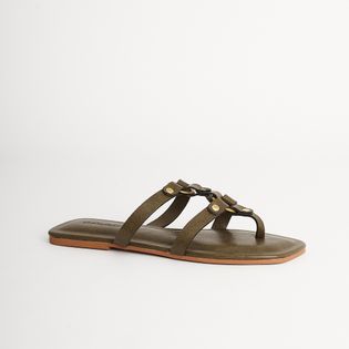Rasteira Chinelo Modern - VERDE MILITAR