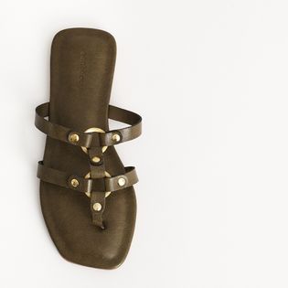 Rasteira Chinelo Modern - VERDE MILITAR