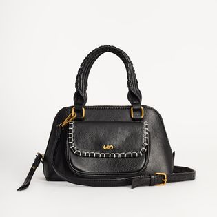 Bolsa Detalhe Pesponto - PRETA