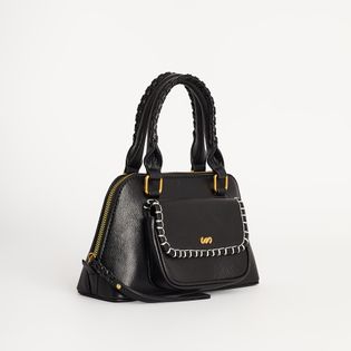Bolsa Detalhe Pesponto - PRETA