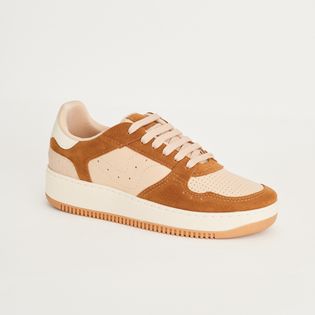 Tenis Floater Urban - CAMEL/MILK/COTTON