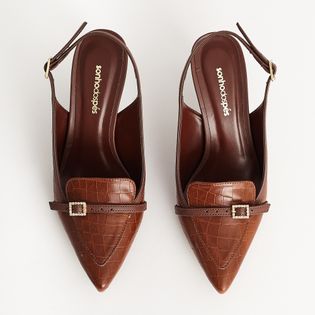 Scarpin Croco - EXPRESSO
