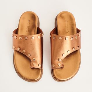Papete Taxinhas Metalizada - BRONZE