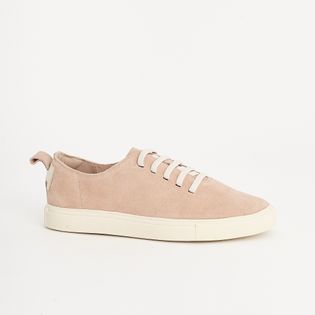 Tênis básico em camurça - FENDI/COTTON