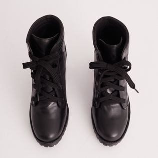 Bota Couro Salto - PRETA