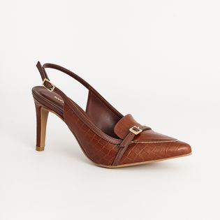Scarpin Fivela - CAMEL