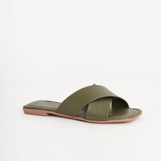 Rasteira Clássica Jéssika - VERDE MILITAR