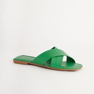 Rasteira Clássica Jéssika - VERDE BROTO