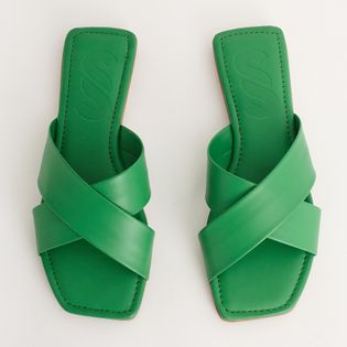 Rasteira Clássica Jéssika - VERDE BROTO