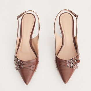Scarpin slingback classic - EXPRESSO